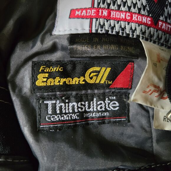 Spyder Men's Size Small Thinsulate Insulation Snow Pants Ski Overalls Blue - Picture 14 of 14